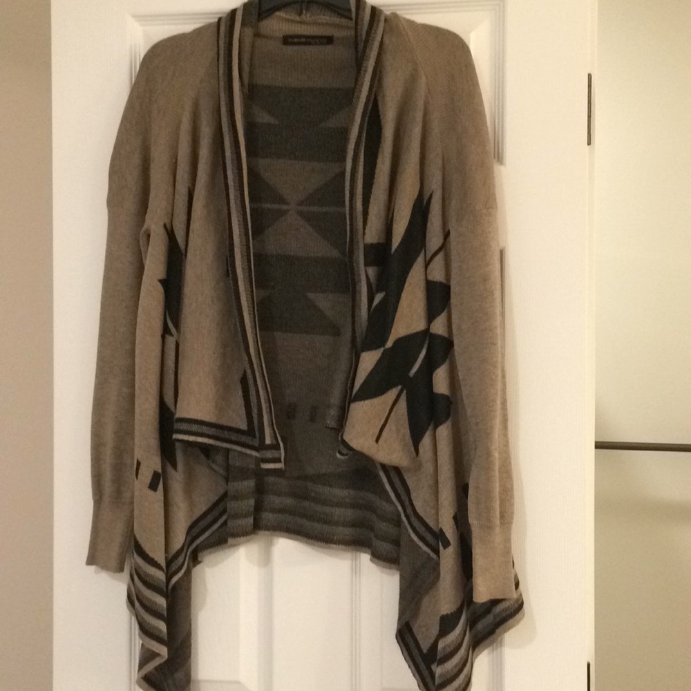 Long sleeve open sweater